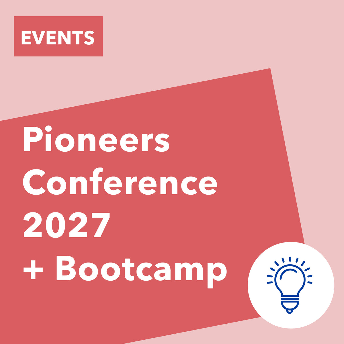 Pioneers Conference 2027
