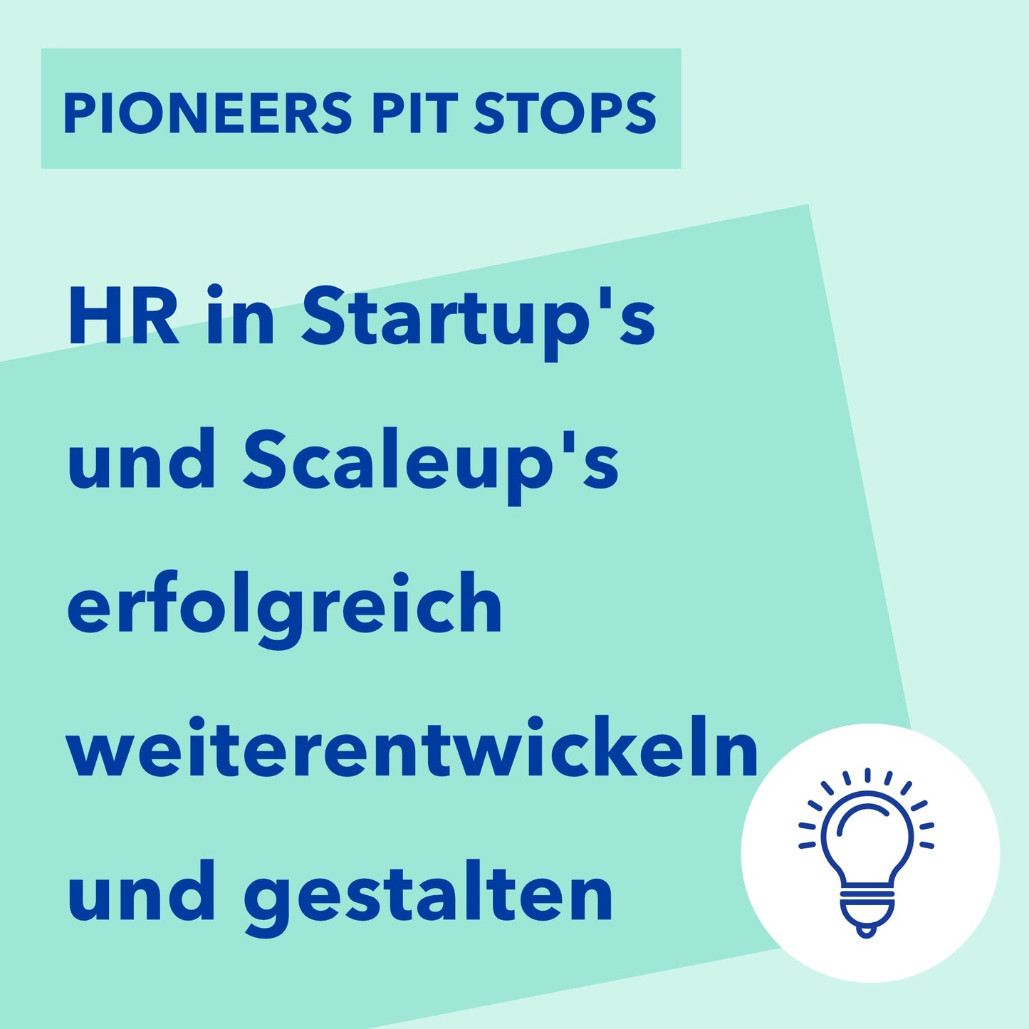 HR in Startup's und Scaleup's erfolgreich weiterentwickeln und gestalten