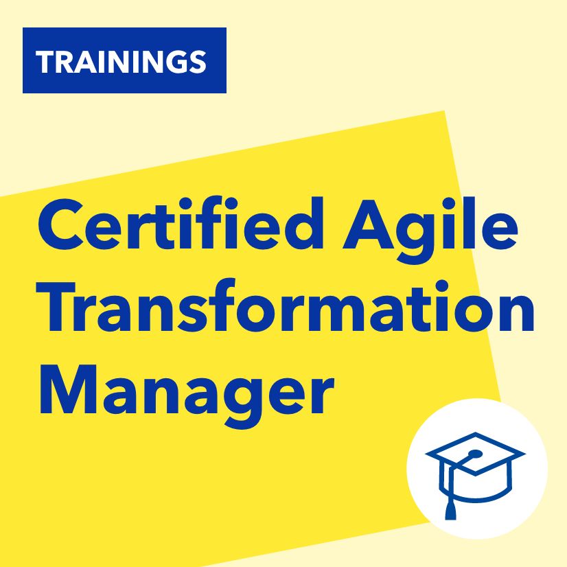 Certified Agile Transformation Manager
